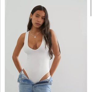 Pink out from under Hailey seamless bodysuit